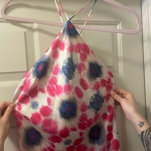 Zara Multicolor Tie-Dye dress